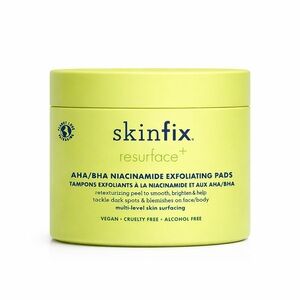 ✨ Skinfix Resurface+ AHA/BHA Niacinamide Exfoliating Pads – 60 Pads – New